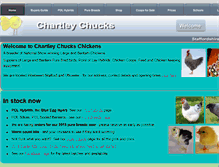 Tablet Screenshot of chartleychucks.co.uk